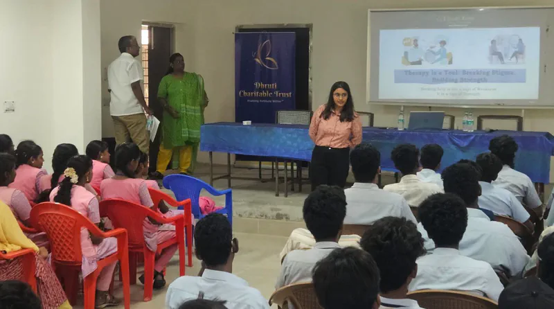 SICE students participating in interactive stress management activities