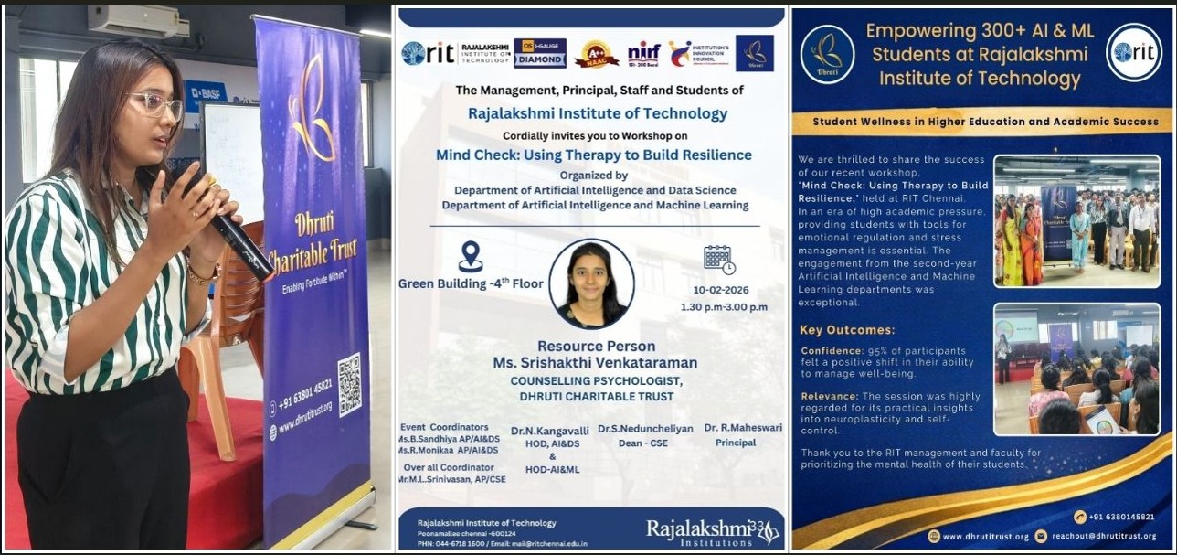 Mental Wellness Workshop - Rajalakshmi Institute of Technology