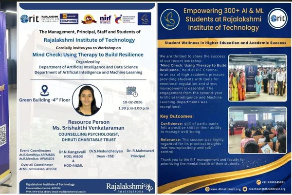 Mental Wellness Workshop - Rajalakshmi Institute of Technology