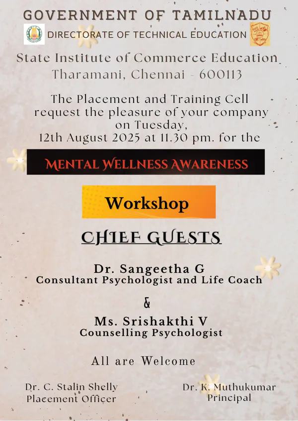 Mental Health Workshop Image 1