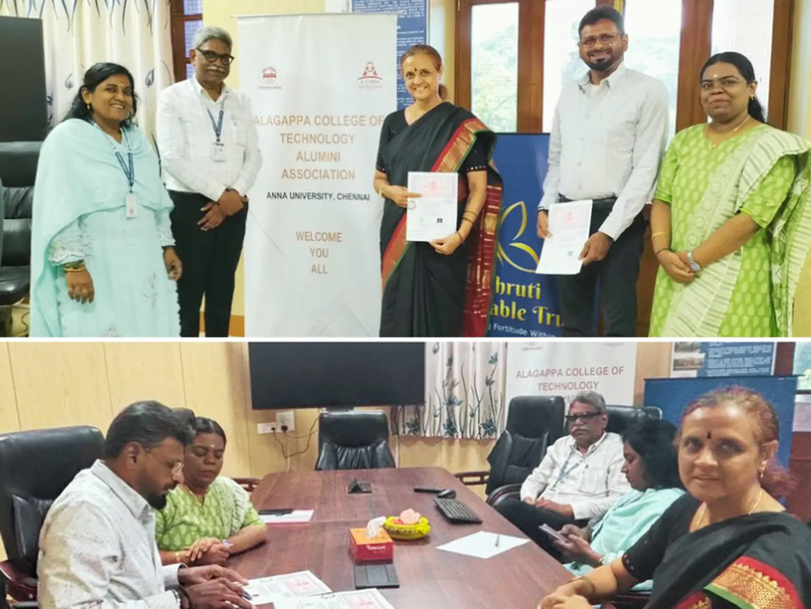 Signs MOU with Alagappa College of Technology Alumni Association