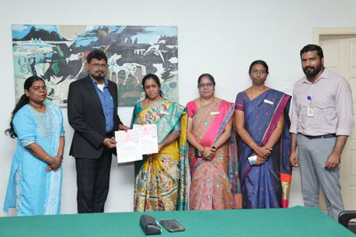 Students participating in the Dhruti PEERS activity 1